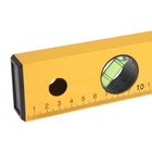 Уровень алюминиевый ТУНДРА, 3 глазка, линейка, 300 мм - Фото 4