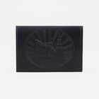 Обложка для паспорта, цвет чёрный - фото 9913242