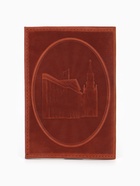 Обложка для паспорта, с гербом, рельефная, коричневая - Фото 7