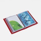 Визитница, 18 карт, цвет красный - Фото 4