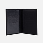 Обложка для паспорта, отдел для карт, цвет чёрный - фото 9352453