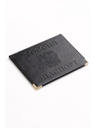 Обложка для паспорта, пвх, 9.5×0.5×13.5 см, чёрный, МИКС - Фото 14