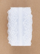 Кружево капроновое, 35 мм × 10±1 м, белое - Фото 4