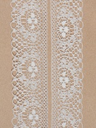 Кружево капроновое, 35 мм, 10±1 м, белое - Фото 2