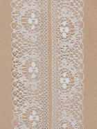 Кружево капроновое, 35 мм, 10±1 м, белое - Фото 3