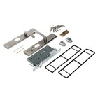 Комплект замка для китайской двери R=1R, с ц/м, с ручками, правый - Фото 1