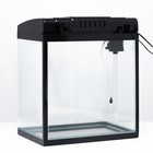 Аквариум SeaStar LS-380F в комплекте: LED-лампа, фильтр, 30 л, черный - Фото 4