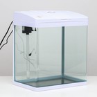Аквариум SeaStar LS-380F в комплекте: LED-лампа, фильтр, 30 л, белый - Фото 1
