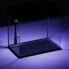 Аквариум SeaStar LS-500F в комплекте: LED-лампа двухцветная, фильтр, 56 л, черный - Фото 2