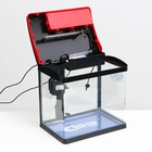 Аквариум SeaStar HX-319F в комплекте: LED-лампа, фильтр, 18 л, черный - Фото 3