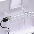 Аквариум SeaStar HX-240F в комплекте: LED-лампа, фильтр, 10 л, белый - Фото 6