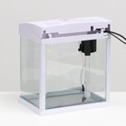 Аквариум SeaStar HX-240ZF в комплекте: LED-лампа двухцветная, фильтр 200 л/ч, 12 л, белый - Фото 3