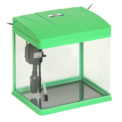 Аквариум SeaStar HX-320F 18 л, зеленый (в комплекте LED-лампа, топ-фильтр)
