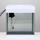 Аквариум SeaStar HX-320F в комплекте: LED-лампа, фильтр, 18 л, белый - Фото 2