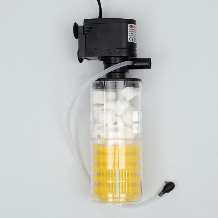 Фильтр внутренний Sea Star HX-1280F камерный, двухсекционный, 1300 л/ч, 18 Вт - Фото 1