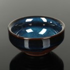 Набор для чайной церемонии керамический «Вселенная», 7 предметов: 6 чашек, чайник, цвет синий УЦЕНКА - Фото 8