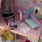 Домик кукольный KidKraf «Аннабель», трёхэтажный, с мебелью - Фото 4