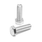 Болт ТУНДРА, оцинкованный, DIN 933, класс прочности 8.8, М12×40 мм, 5 кг - Фото 2