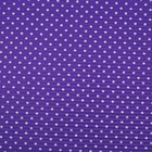 Бумага гофрированная "Белый горох", фиолетовый, 50 х 70 см - Фото 2