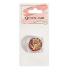 Блёстки для декора, разноразмерные, цвет золотистый, оранжевый - Фото 3