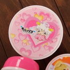 Набор ланч-боксов пластиковых «Китти», 3 шт: 10×4 см; 12×5,5 см; 14,5×5,5 см - Фото 13