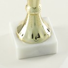 Кубок 150С, наградная фигура, золото, подставка камень, 17.3 см - Фото 4