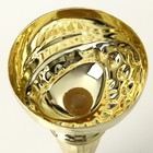 Кубок 150С, наградная фигура, золото, подставка камень, 17.3 см - Фото 7