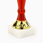 Кубок 152, наградная фигура, золото, подставка камень, 18,5 х 8 х 6 см. - Фото 4