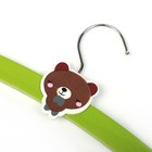 Плечики для одежды детские «Мишка», размер 36-38 - Фото 2