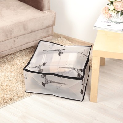 Кофр для хранения вещей, 45×45×20 см, PEVA