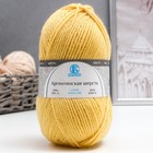 Пряжа "Аргентинская шерсть" 100% импортная п/т шерсть 200м/100гр (031 шампанское) - Фото 1