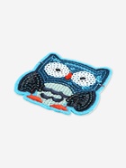 Термоаппликация «Сова», с пайетками, 6×5.3 см, синяя - Фото 4