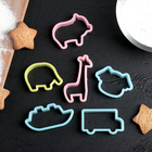 Набор форм для печенья Доляна «Путешествие», 6 шт, цвет МИКС - Фото 6