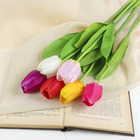 Цветы искусственные "Тюльпан" 32 см d-5 см, микс - Фото 3