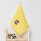 Полотенце детское "Доляна" Совушка, цвет солнечный 40х70 см, 100% хлопок, 150 г/м² - Фото 1