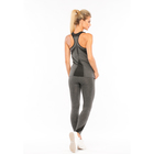 Легинсы женские спортивные JC001 LEG, цвет серый меланж/чёрный, размер 40-42 (S) - Фото 2