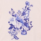 Комплект женский (футболка, шорты) 80137 цвет персиковый, р-р 44 - Фото 7