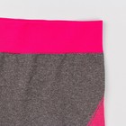 Легинсы женские спортивные JC001 LEG, цвет серый меланж/розовый, размер 40-42 (S) - Фото 5