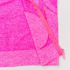 Толстовка женская спортивная 219, цвет розовый меланж, р-р 40-42  (S) - Фото 7