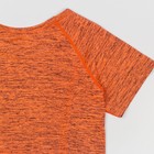 Футболка женская спортивная LF006, цвет оранжевый меланж, р-р 48-54 (L/XL) - Фото 8