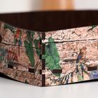 Поднос деревянный с ручками «Ваза с цветами», 30×20×4.5 см - Фото 4