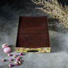 Поднос деревянный с ручками «Франция», 30×20×4.5 см - Фото 5