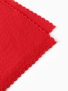 Плед флисовый «Экономь и Я», 150×130 см, 180 г/м², красный - Фото 5