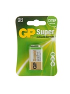 Батарейка алкалиновая GP Super, 6LR61 (6LF22, MN1604)-1BL, 9В, крона, блистер, 1 шт. - Фото 2