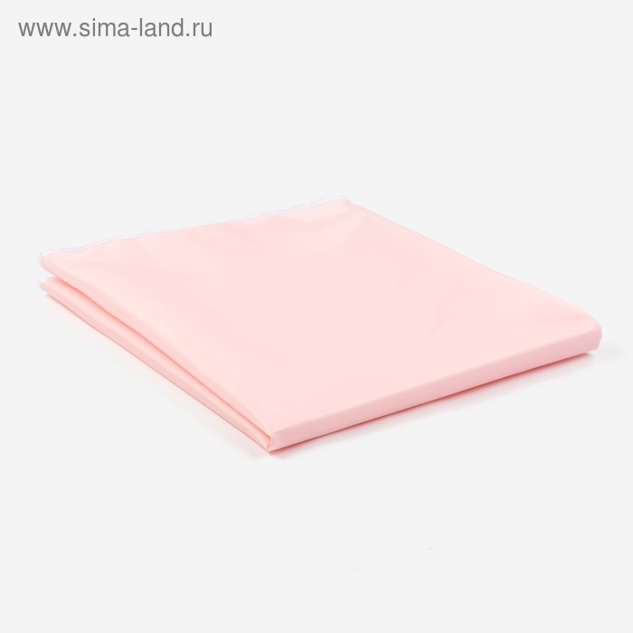 Наматрасник на резинке "дышащий", 70*120 см, цвет розовый - Фото 1