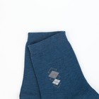 Носки мужские, цвет джинс, размер 25-27 - Фото 2