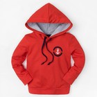 Толстовка с капюшоном для мальчика "Морская", красная, р-р 34 (122-128 см) 7-8 л 100 % хл - Фото 1