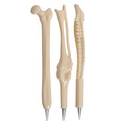 Ручка-прикол Calligrata «Кость», синий/чёрный стержень, шариковая, МИКС - Фото 1