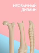 Ручка-прикол Calligrata «Кость», синий стержень, шариковая, МИКС - Фото 2