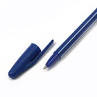 Ручка шариковая 0,5мм стержень синий корпус Полоски МИКС A plus - Фото 3